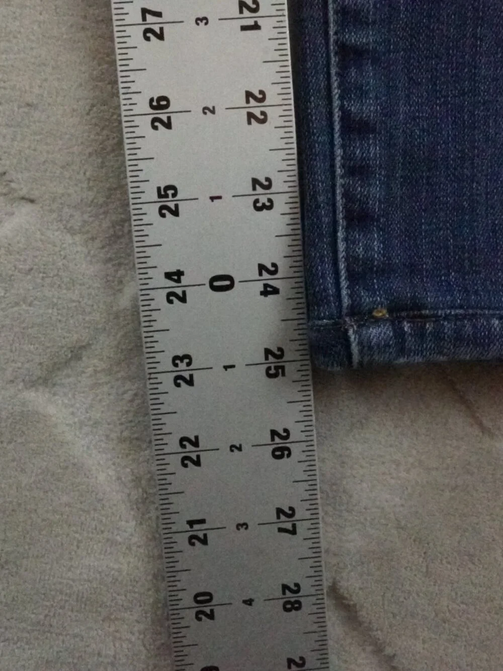 Lucky Brand Athletic Taper Jean Mens 44x25 Blue Stretch Denim